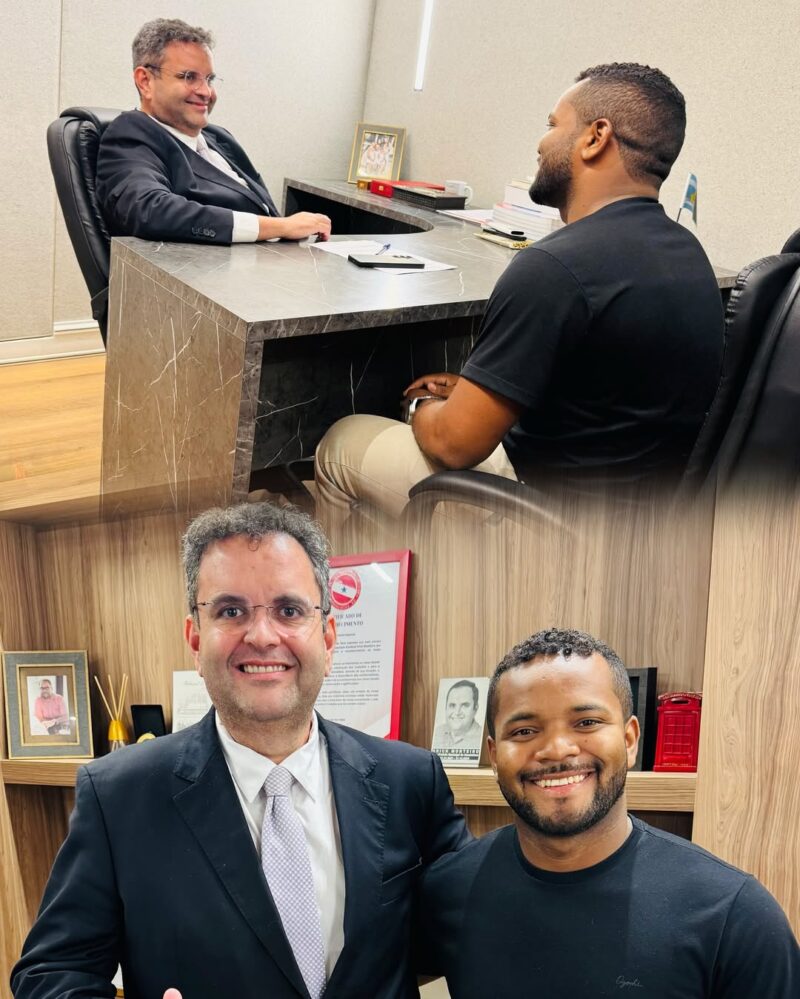 Saúde, educação e inclusão social pautam diálogos de Erick Monteiro com lideranças