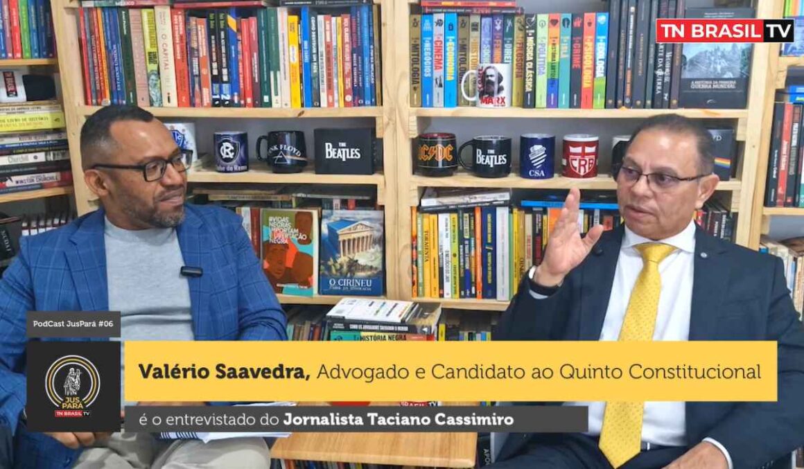 Valério Saavedra defende advocacia atuante e ética em meio à disputa pelo Quinto Constitucional