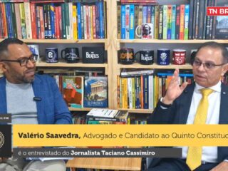 Valério Saavedra defende advocacia atuante e ética em meio à disputa pelo Quinto Constitucional