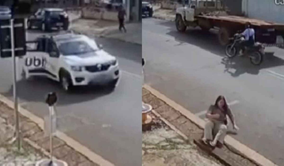 VÍDEO: Mulher se joga de carro de app para não pagar corrida de R$ 10,40
