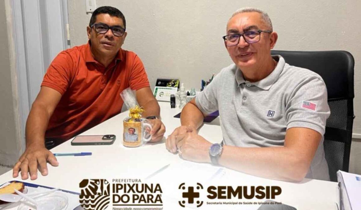Ipixuna do Pará: Secretário de saúde, Zé Maria, reúne-se com vice-prefeito para debater demandas