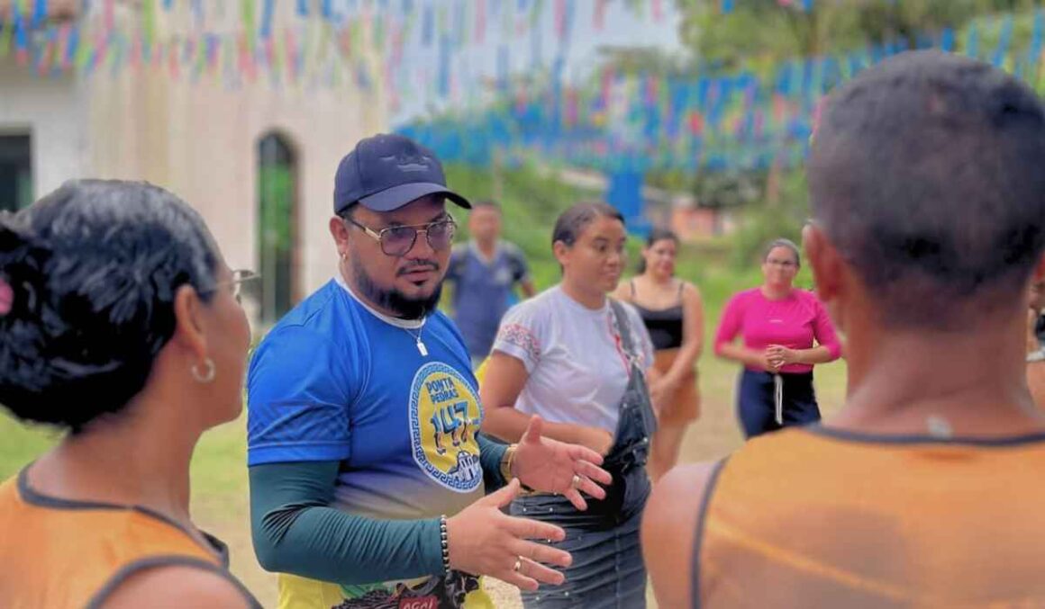 Vereador Wagner Pereira fortalece laços com Comunidade de Crairú em Ponta de Pedras