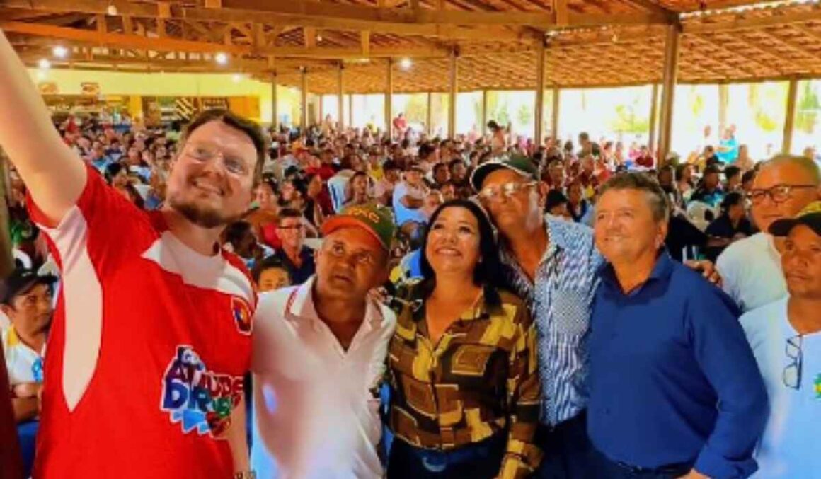 Deputado Dirceu Ten Caten destaca benefícios do Incra a famílias agricultoras em Conceição do Araguaia