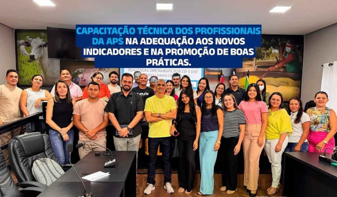 Ipixuna do Pará capacita profissionais da saúde para fortalecer atenção primária