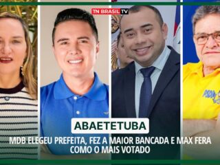Abaetetuba | MDB elegeu Prefeita, fez a maior bancada e Max Fera como o mais votado