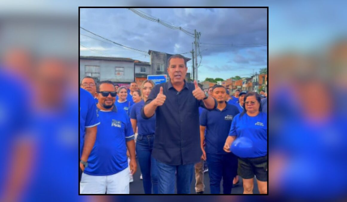 Deputado Zeca Pirão celebra entrega da Rua das Rosas no Benguí ao lado do governador Helder Barbalho