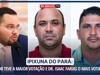 Ipixuna do Pará: MDB teve a maior votação e Dr. Isaac Farias o mais votado