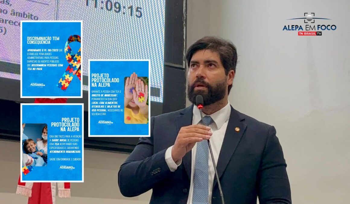 Deputado Adriano Coelho reforça compromisso com inclusão no Dia do Orgulho Autista; CONFIRA