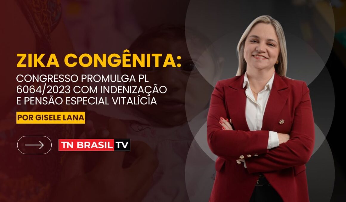 Zika Congênita: Congresso Promulga PL 6064/2023 com indenização e pensão especial vitalícia