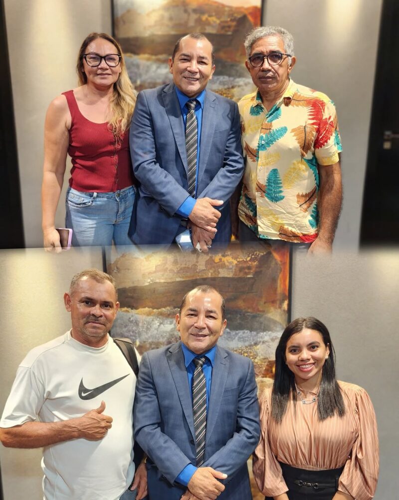 Compromisso com o Povo: Elias Santiago (PT) recebe comitivas e lideranças em seu gabinete