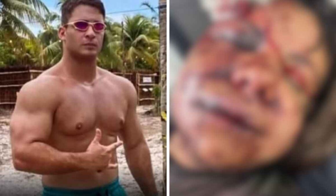 Imagens Fortes: homem espanca a namorada com mais de 60 socos dentro de elevador