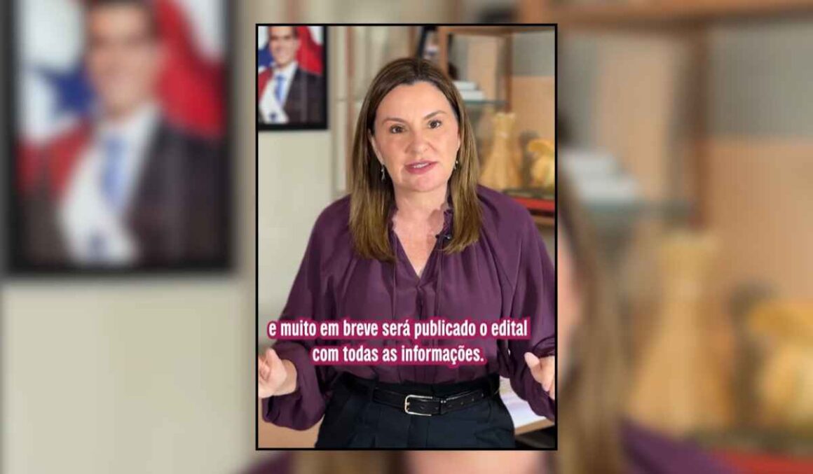 Vice-governadora Hana Ghassan anuncia concurso do Iterpa com mais de 100 vagas