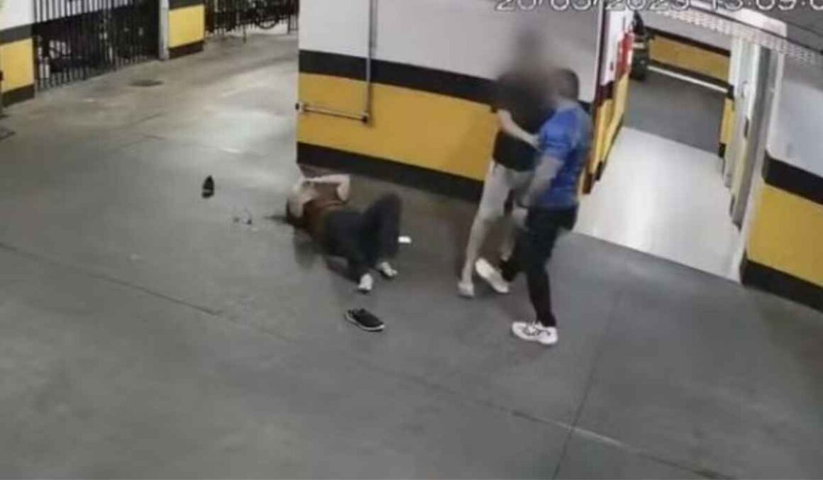 VÍDEO: Sargento da Polícia Militar agride mulher em briga de trânsito