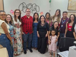 Profissional exemplar, Cleide Matos festeja aniversário ao lado de colegas na Alepa
