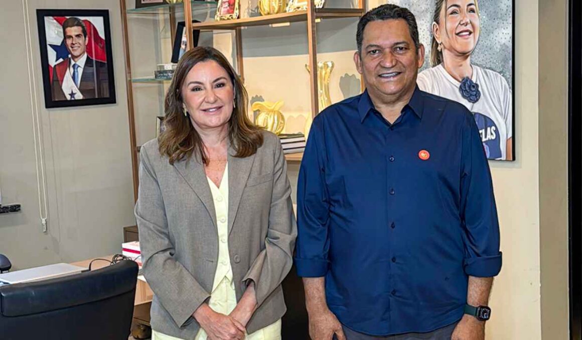 Deputado Torrinho Torres apresenta demandas do interior à vice-governadora Hana Ghassan