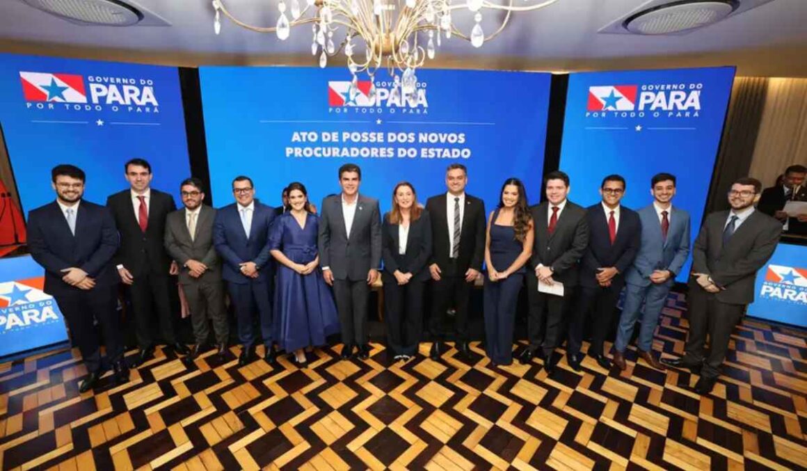 Governo do Pará empossa dez novos procuradores do Estado
