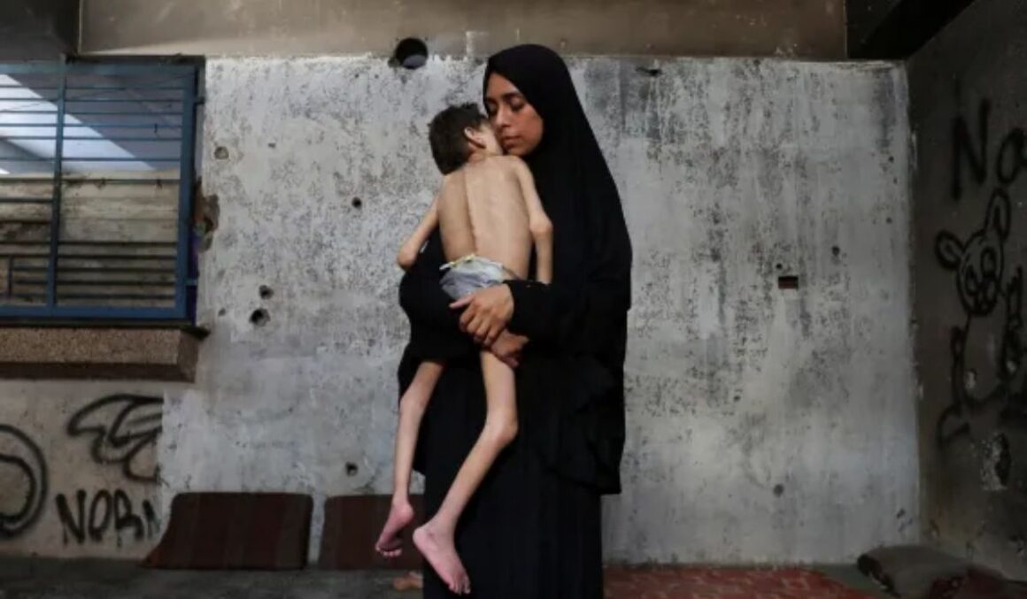 Famílias de Gaza 'desmoronam' em meio à política de fome de Israel.