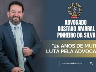 Advogado Gustavo Amaral Pinheiro da Silva "25 anos de muita luta pela advocacia"