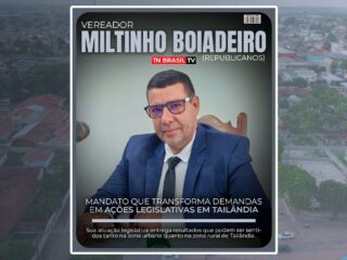 Vereador Miltinho Boiadeiro e o mandato que transforma demandas em ações legislativas em Tailândia