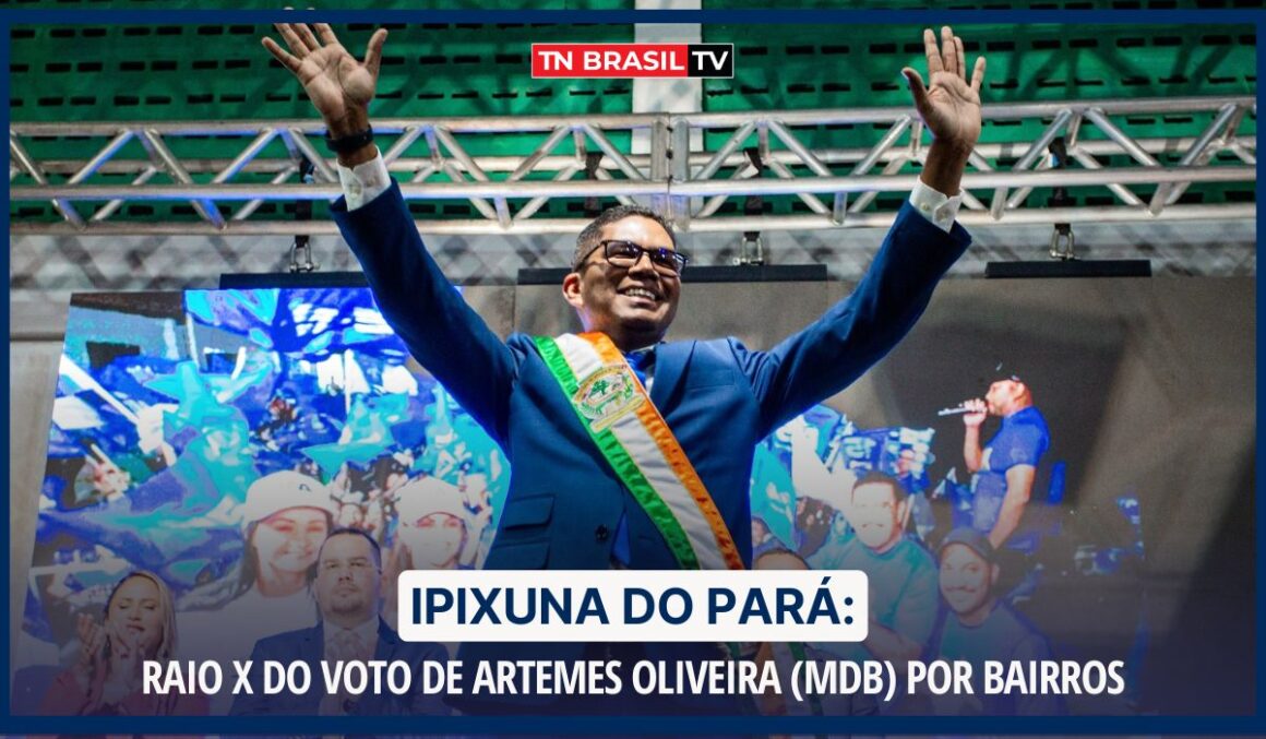 Ipixuna do Pará: Raio X do Voto de Artemes Oliveira (MDB) por bairros