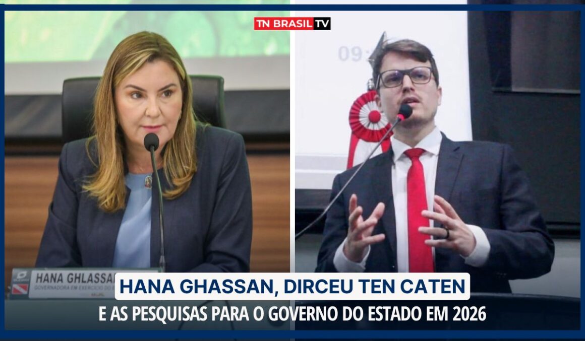 Hana Ghassan, Dirceu Ten Caten e as pesquisas para o governo do estado em 2026