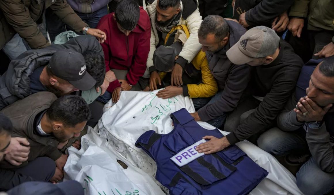 Israel assassina 5 jornalistas na Faixa de Gaza