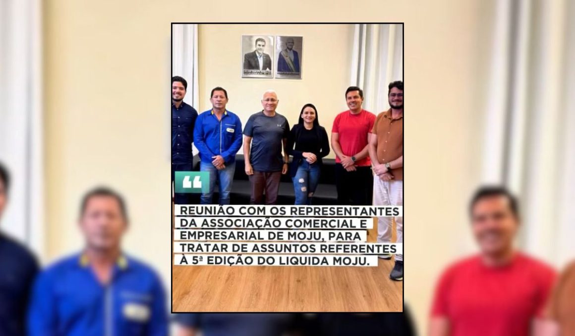 Prefeito Rubens Teixeira (MDB) anuncia apoio exclusivo à 5ª edição do Liquida Moju para impulsionar comércio local