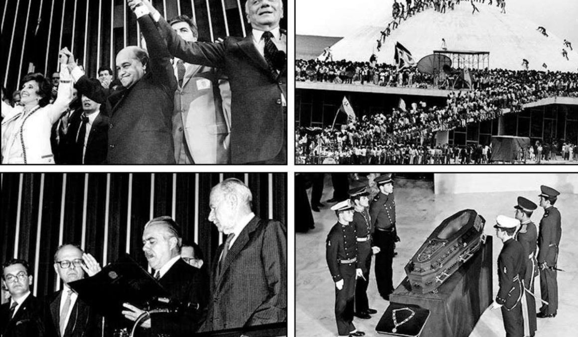 Em 1985, a madrugada mais longa da República