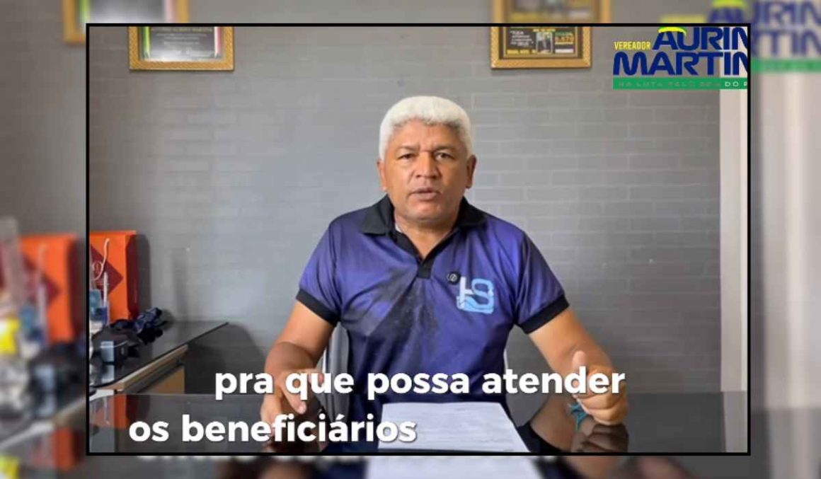 Vereador Aurino Martins acompanha situação da lotérica em Brasil Novo