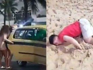 VÍDEO: turistas britânicos caem no ‘boa noite, Cinderela’ e perdem R$ 110 mil após encontro no RJ