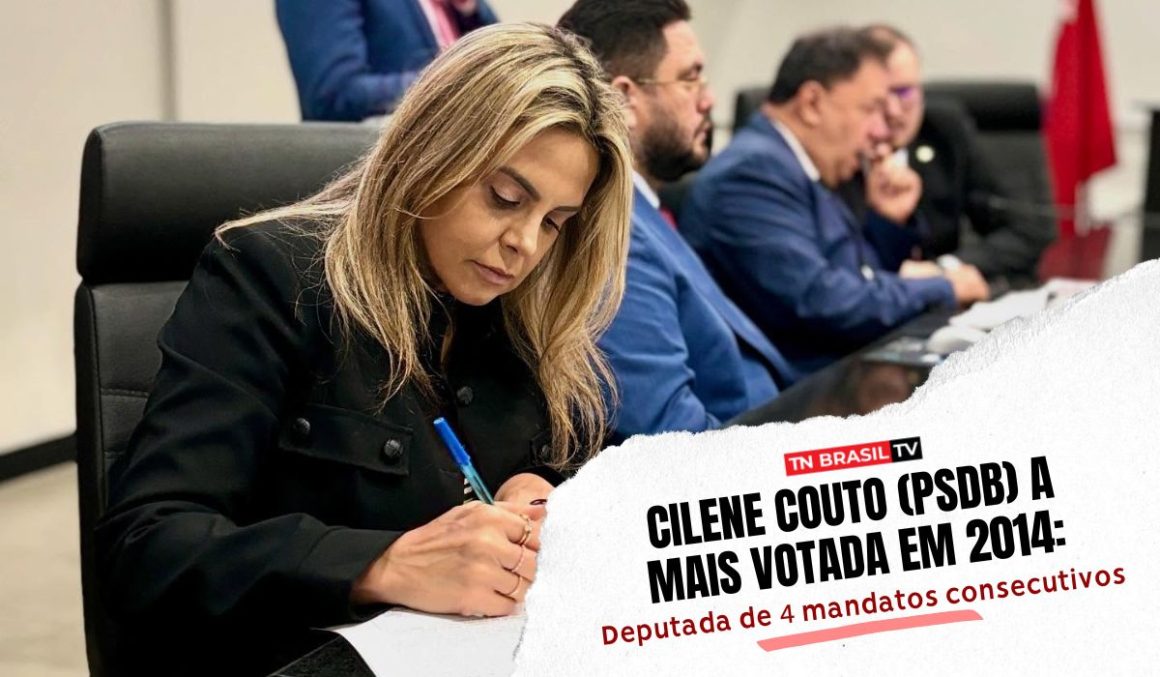Cilene Couto (PSDB) a mais votada em 2014: Deputada de 4 mandatos consecutivos