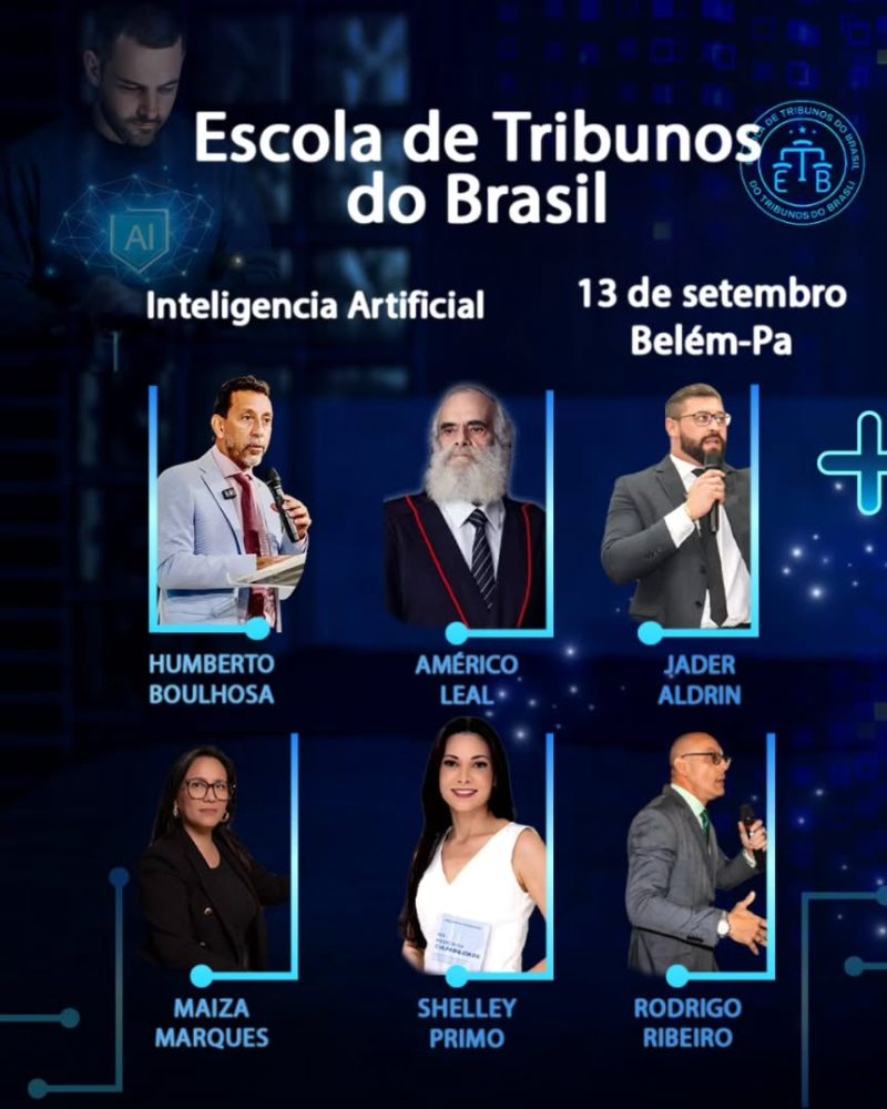 Jurista Américo Leal integrará painel sobre Inteligência Artificial Generativa em Belém