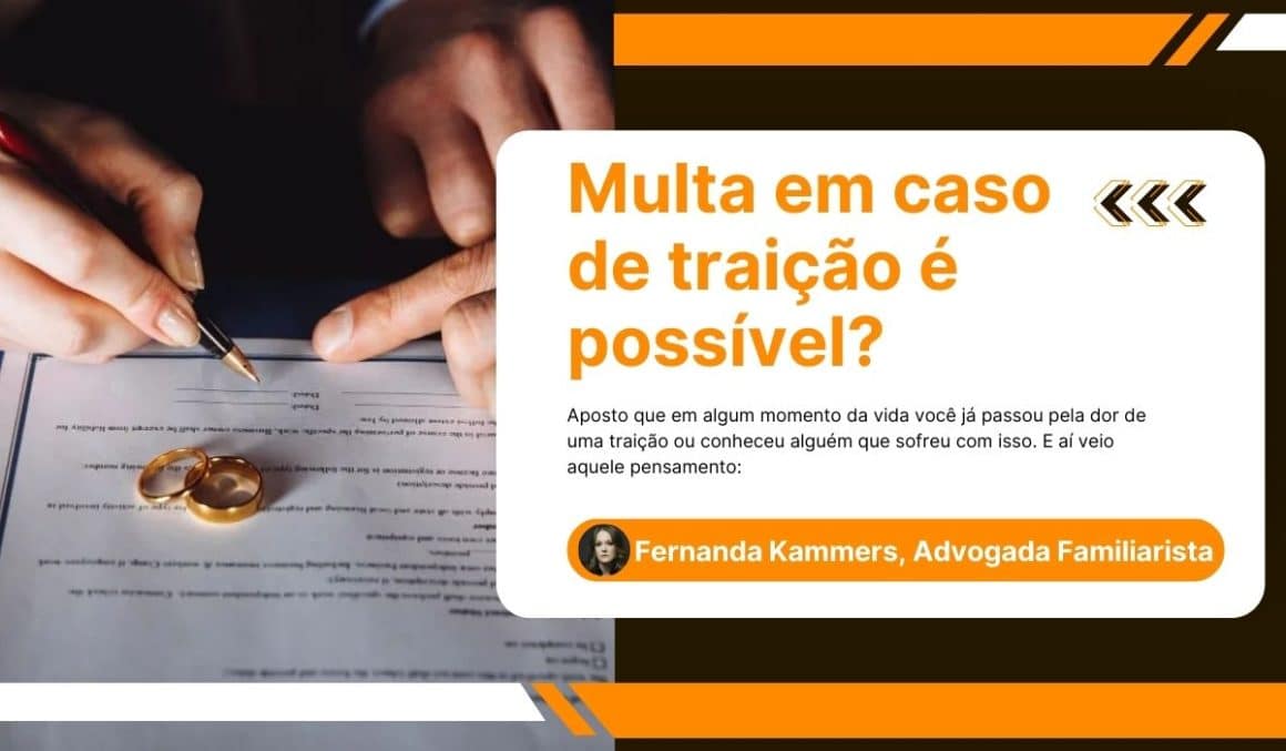 Multa em caso de traição é possível?