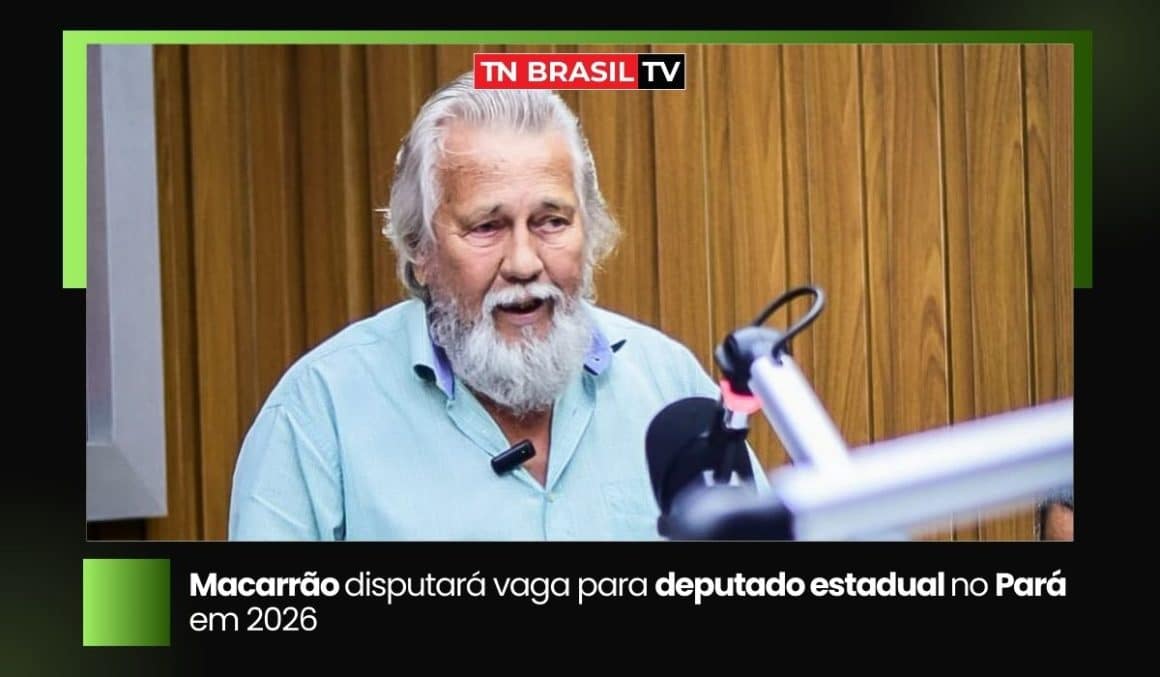 Macarrão disputará vaga para deputado estadual no Pará em 2026