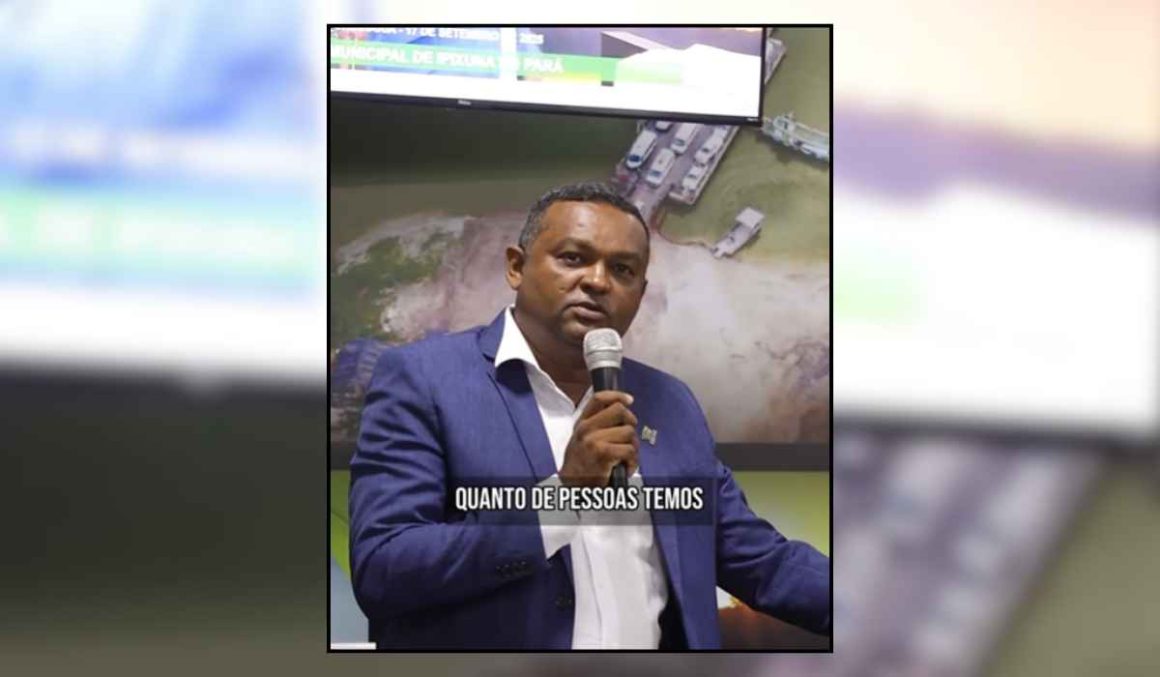 Railton Silva, vereador de Ipixuna do Pará, alerta sobre aumento da população em situação de rua