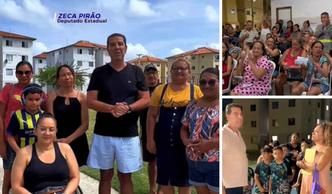 Deputado Zeca Pirão acompanha demandas do Residencial Viver Outeiro