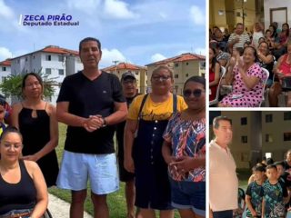 Deputado Zeca Pirão acompanha demandas do Residencial Viver Outeiro