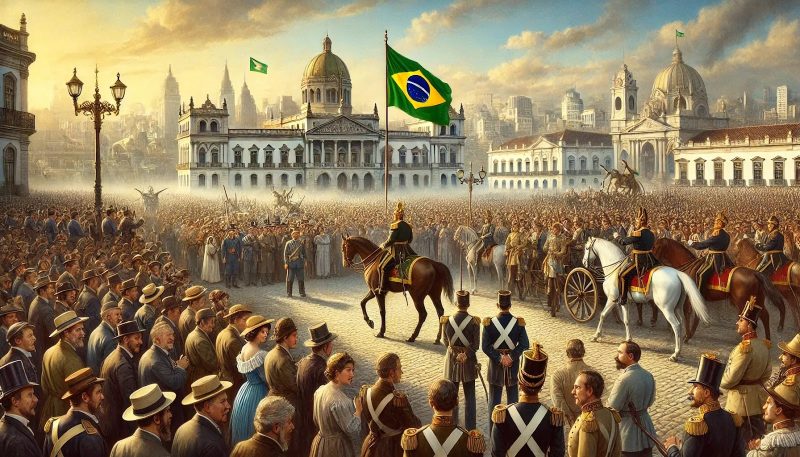 A Proclamação da República ocorreu no Brasil em 15 de novembro de 1889, um golpe de estado militar que derrubou a monarquia e instaurou a forma presidencialista de governo, pondo fim ao Segundo Reinado e iniciando a República Velha (1889-1930) / Foto: Online Escola