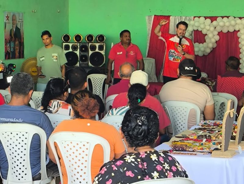 Dirceu Ten Caten, do PT: deputado participa de posse de aliados e fortalece partido no Pará