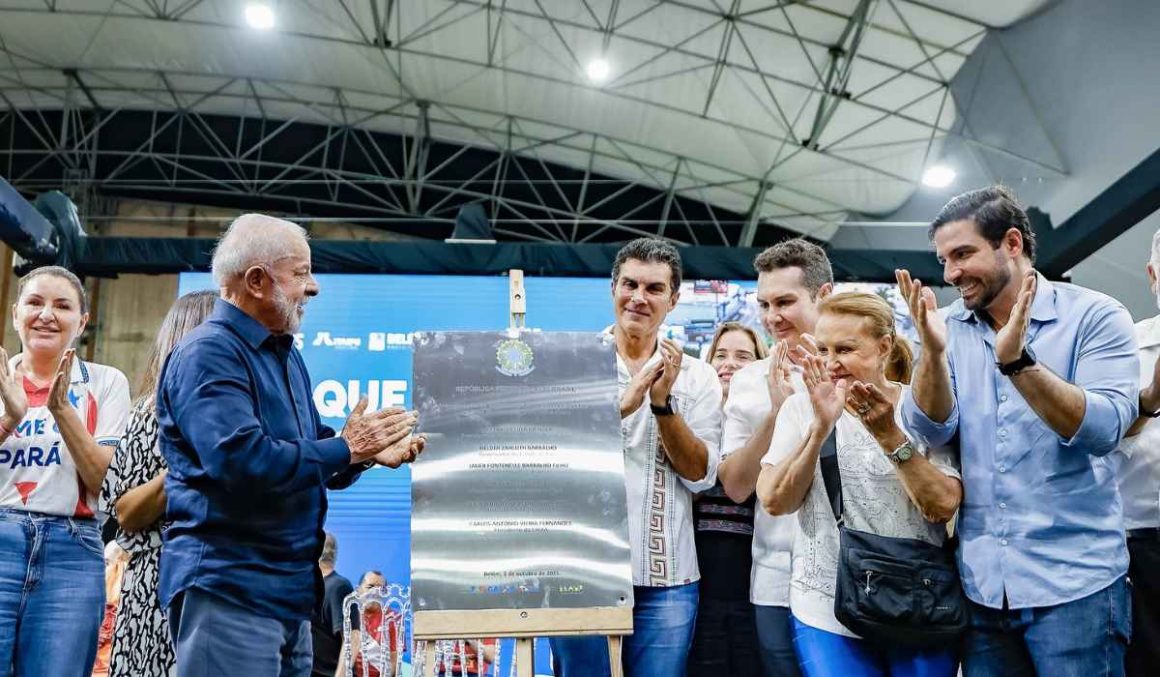 Em Belém, Lula inaugura Parque da Nova Doca, uma das principais obras para a COP30