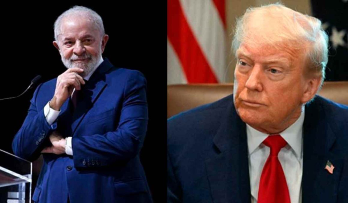 Lula conversa com Donald Trump por videoconferência em meio a tarifaço