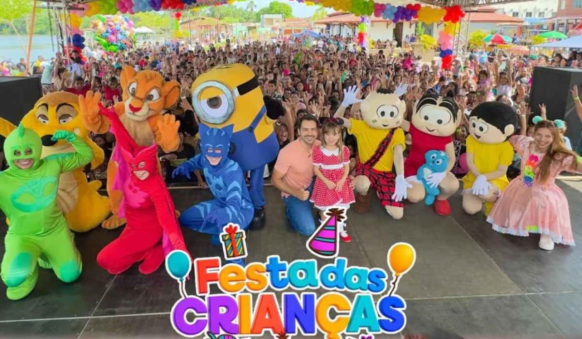 São Miguel do Guamá celebra o Dia das Crianças com grande festa na Orla Beira Rio