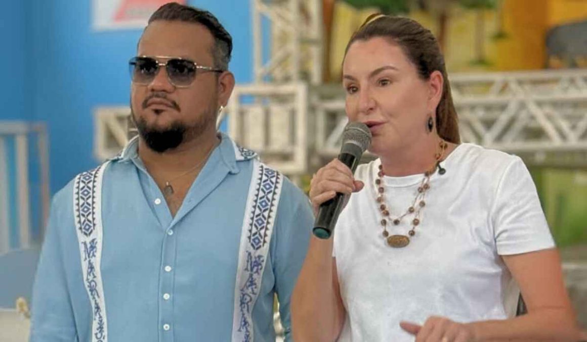 Vereador Wagner Pereira acompanha visita da vice-governadora Hana Ghassan em Ponta de Pedras
