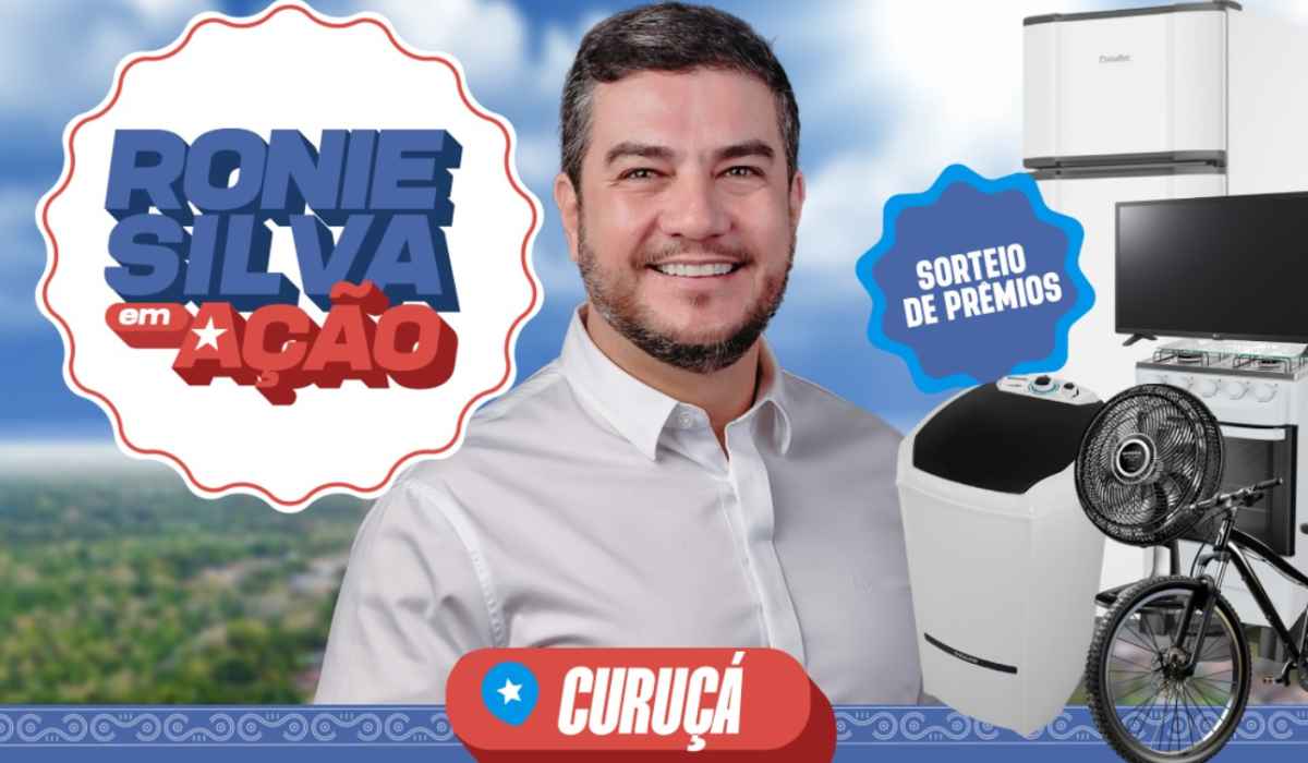 Deputado Ronie Silva leva serviços gratuitos de cidadania, saúde e assistência jurídica a Curuçá