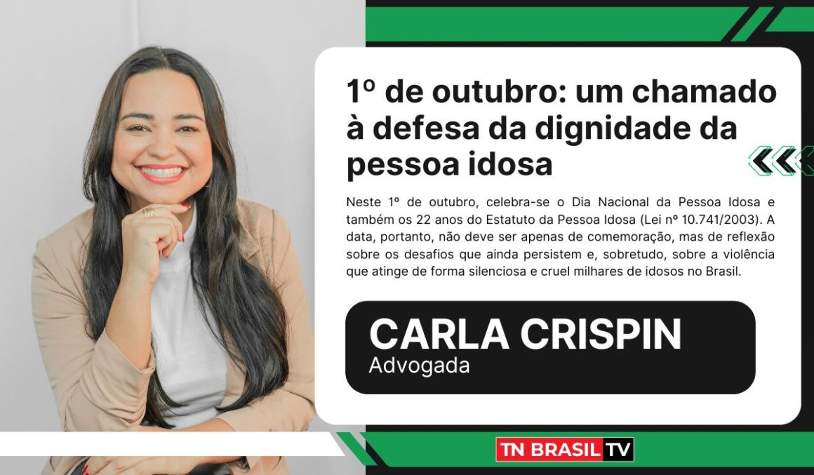 1º de outubro: um chamado à defesa da dignidade da pessoa idosa