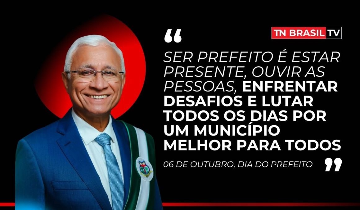 Rubens Teixeira: "ser prefeito é estar presente, ouvir as pessoas, enfrentar desafios e lutar todos os dias"