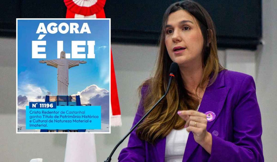 Deputada Paula Titan: Cristo Redentor de Castanhal é reconhecido como Patrimônio Histórico e Cultural