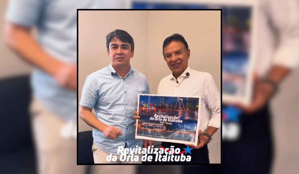 Deputado Wescley Tomaz protocola projeto de revitalização da nova Orla de Itaituba Deputado Wescley Tomaz protocola projeto de revitalização da nova Orla de Itaituba