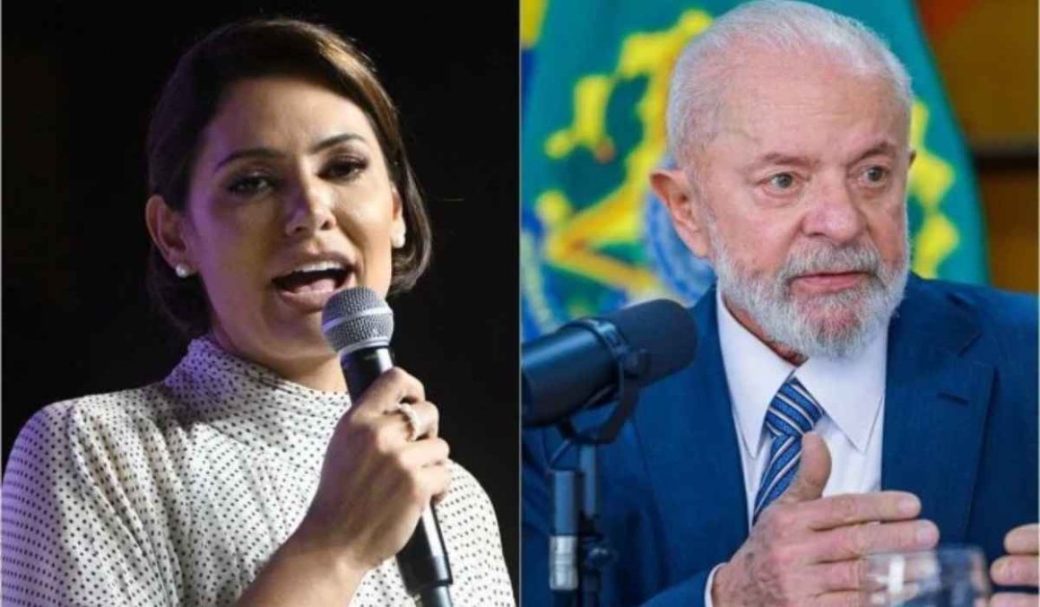 Michelle Bolsonaro defende ação no Rio e acusa Lula de “cumplicidade com o tráfico” Michelle Bolsonaro defende ação no Rio e acusa Lula de "cumplicidade com o tráfico"