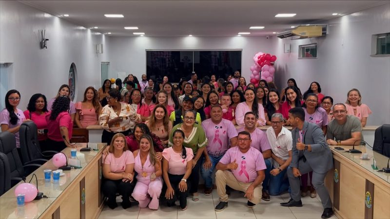 Rosenildo Freitas marca presença em evento do Outubro Rosa que destacou prevenção e autocuidado